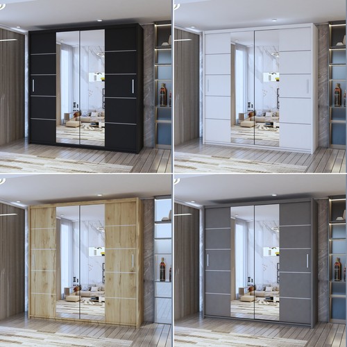 Mirror door space saving - door,