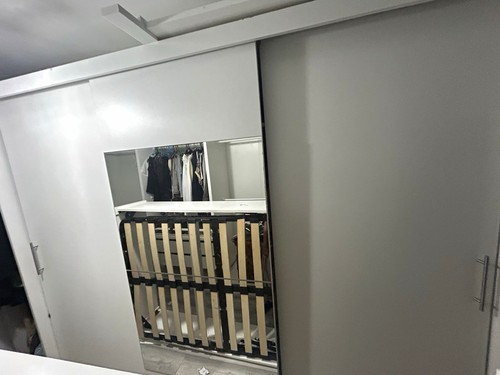 White freestanding wardrobe 3 - white,