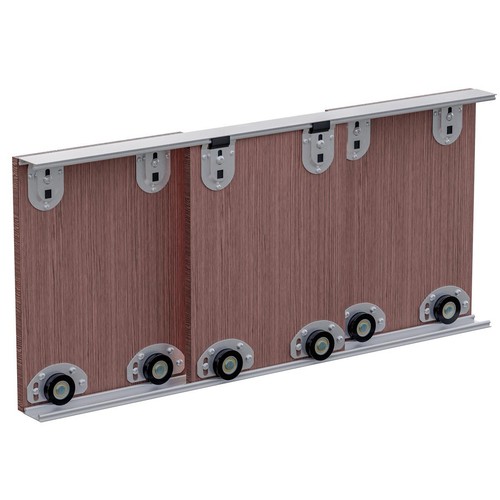 Sliding wardrobe door track - door,