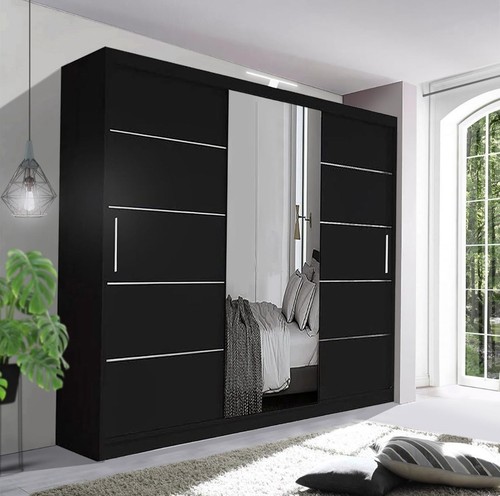 Sliding door wardrobe - wardrobe, bedroom