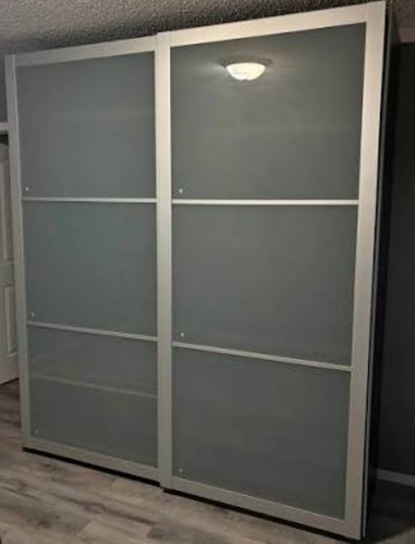 Ikea white sliding door - white,