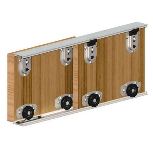 Sliding door track system ares - track,