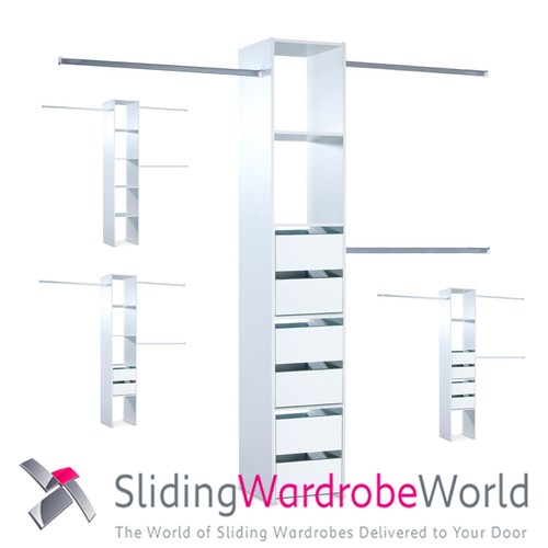 Wardrobe interior storage with - wardrobe,