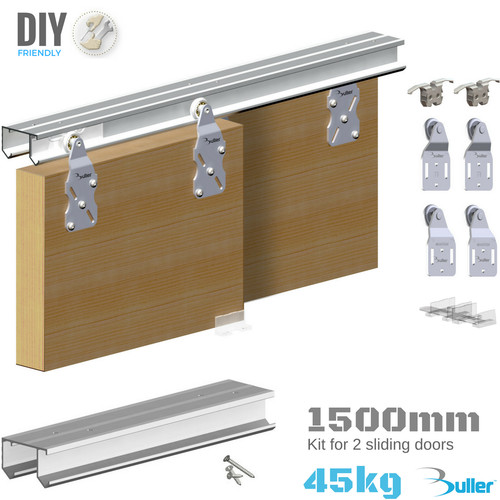 Double rail sliding - double,