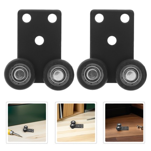 2pcs silent sliding - 2pcs,