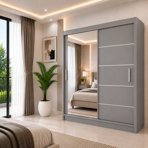 Lyon sliding door wardrobe - sliding,