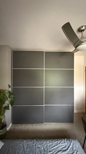 Ikea pax grey - ikea,