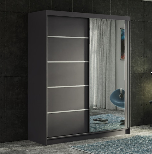 Modern sliding door wardrobe - modern,