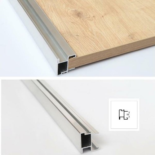 Profile handles 5 metre - 4x,