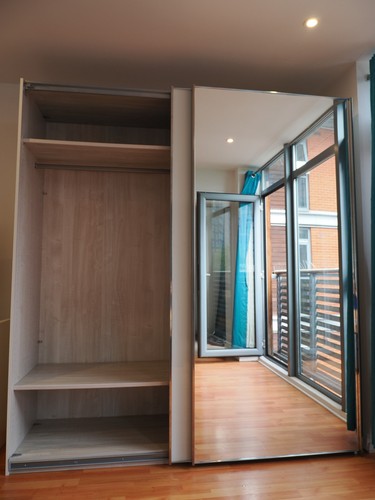 Large sturdy wardrobe - large, w/