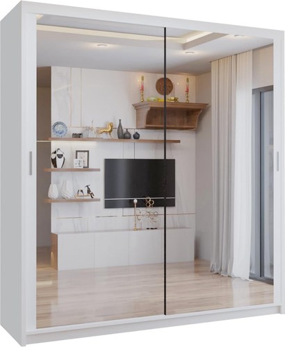Double mirror sliding - double, doors