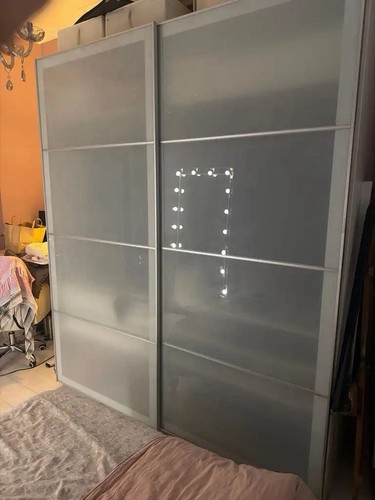 Ikea white sliding door - white,