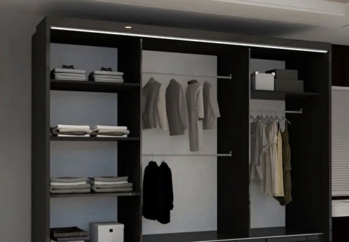 Black door sliding - black,
