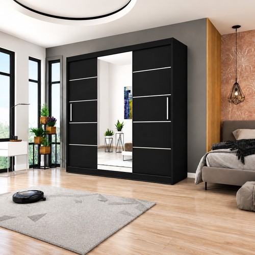 Oslo wardrobe with - wardrobe, sliding