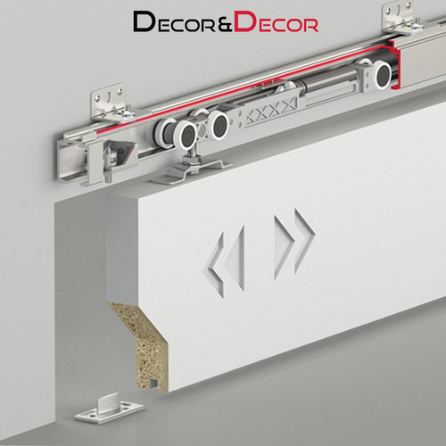 Top hung sliding door - sliding, one