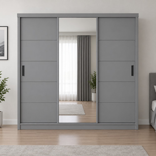 Modern sliding door wardrobe - modern,