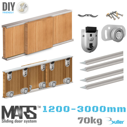 Wardrobe sliding door track - wardrobe,