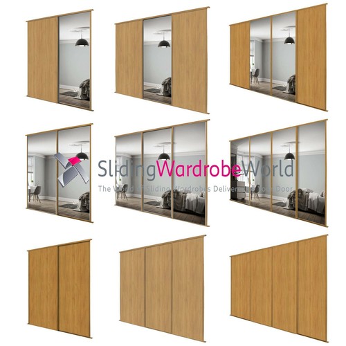 Oak mirror classic - &, sliding