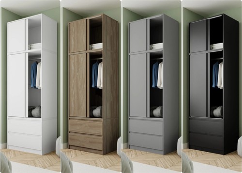 Tall wardrobe with - wardrobe,