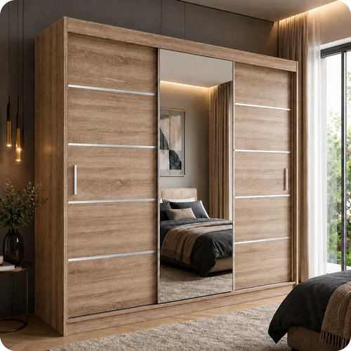 Olive luxe modern sliding door - luxe,