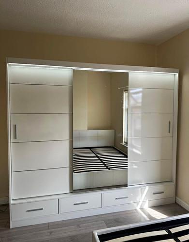White gloss freestanding - gloss,